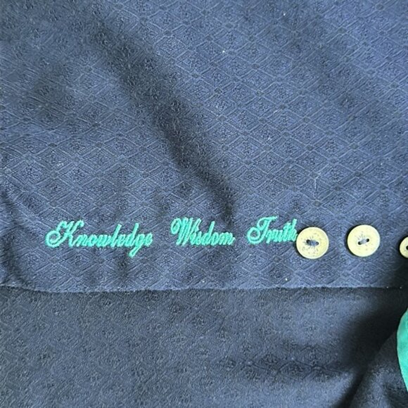 Robert Graham Men’s Textured Fabric Flip Cuffs Long Sleeve Button Down Shirt XL - Picture 4 of 13